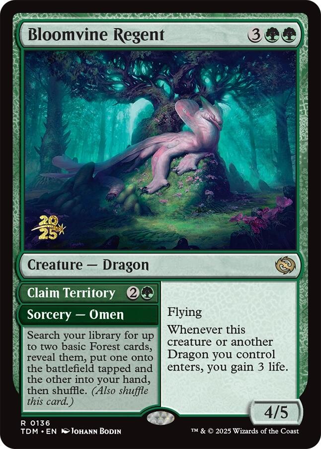 Bloomvine Regent [Tarkir: Dragonstorm Prerelease Cards] | Devastation Store
