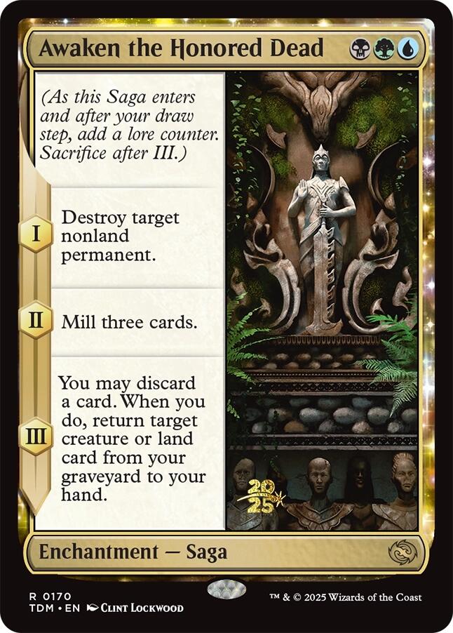 Awaken the Honored Dead [Tarkir: Dragonstorm Prerelease Cards] | Devastation Store