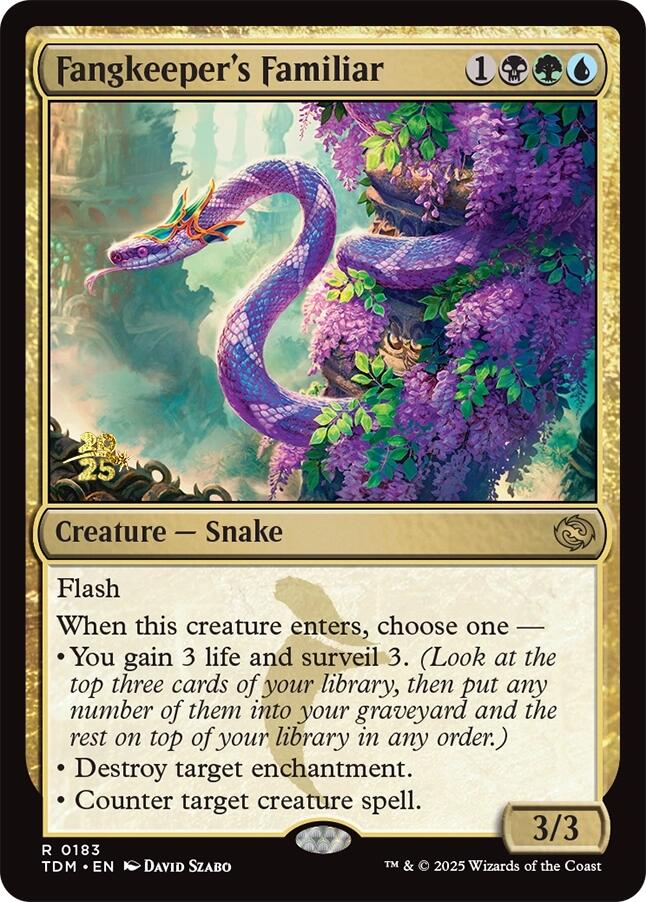 Fangkeeper's Familiar [Tarkir: Dragonstorm Prerelease Cards] | Devastation Store