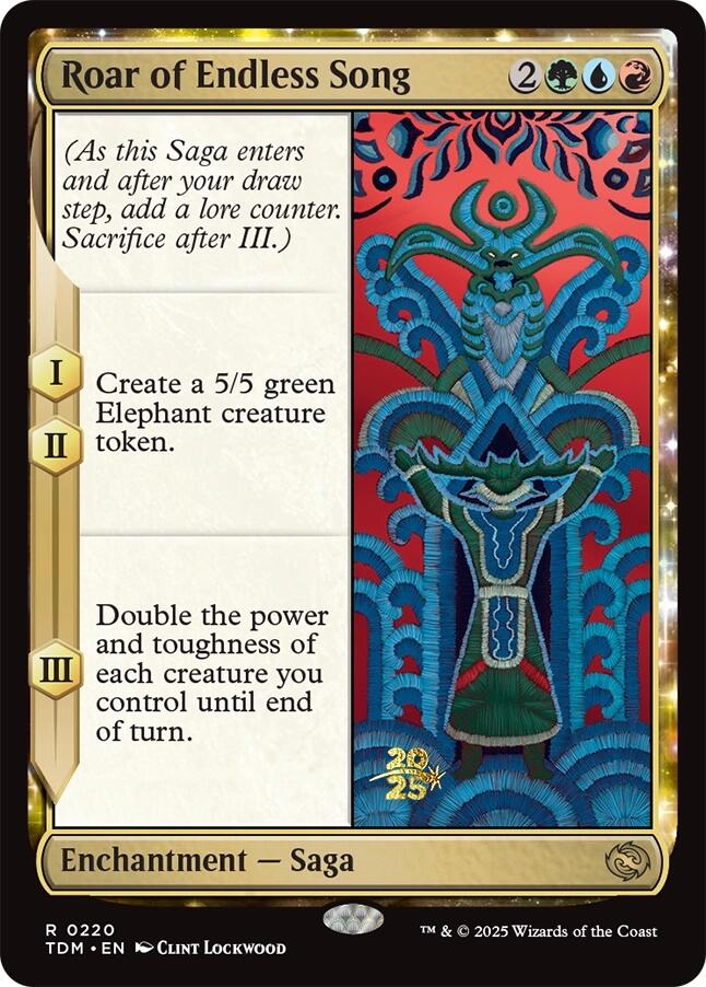 Roar of Endless Song [Tarkir: Dragonstorm Prerelease Cards] | Devastation Store