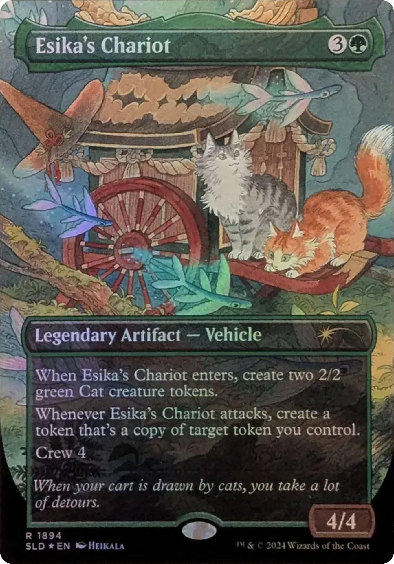 Esika's Chariot (Rainbow Foil) [Secret Lair Drop Series] | Devastation Store
