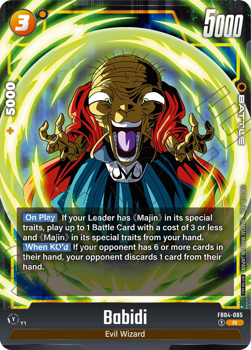 Babidi (Limited Pack 01) [Fusion World Promotion Cards] | Devastation Store