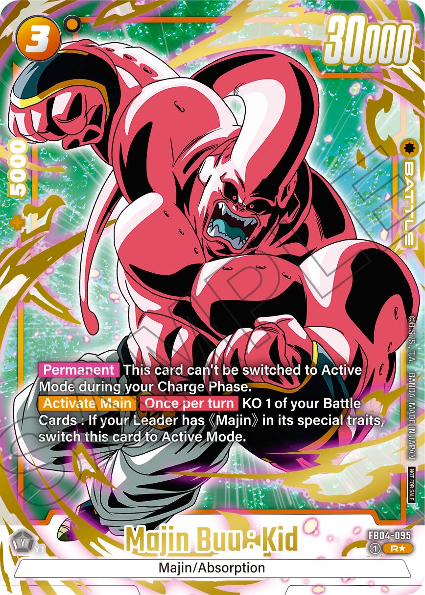 Majin Buu : Kid (Alternate Art - Limited Pack 01) [Fusion World Promotion Cards] | Devastation Store