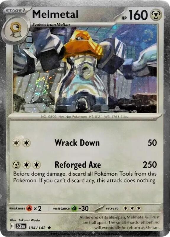 Melmetal (104/142) (Cosmos Holo) [Scarlet & Violet: Stellar Crown] | Devastation Store