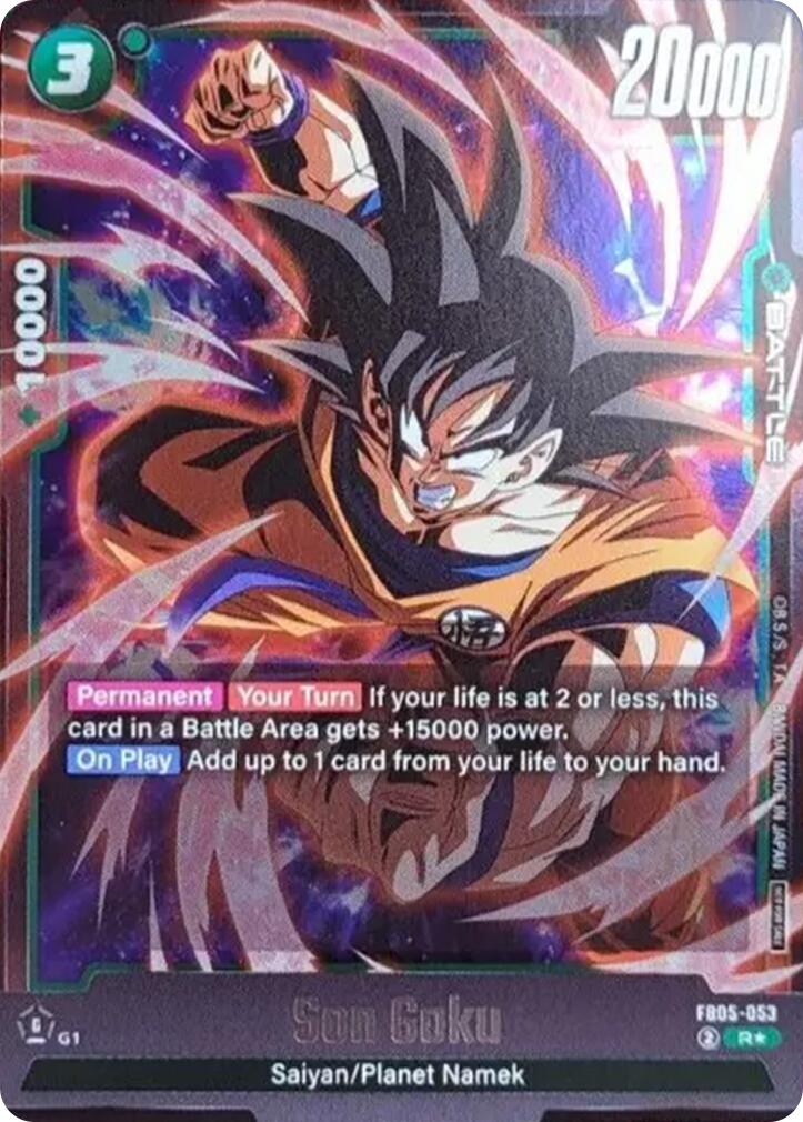 Son Goku (FB05-053) (Tournament Pack 06) [Fusion World Tournament Cards] | Devastation Store