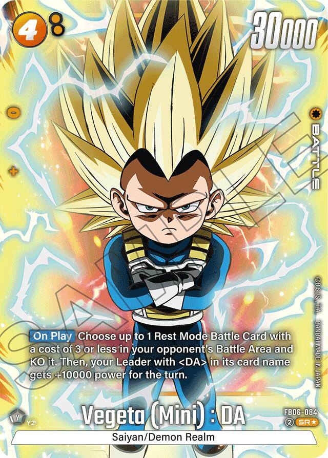 Vegeta (Mini) : DA (Alternate Art) [Rivals Clash] | Devastation Store