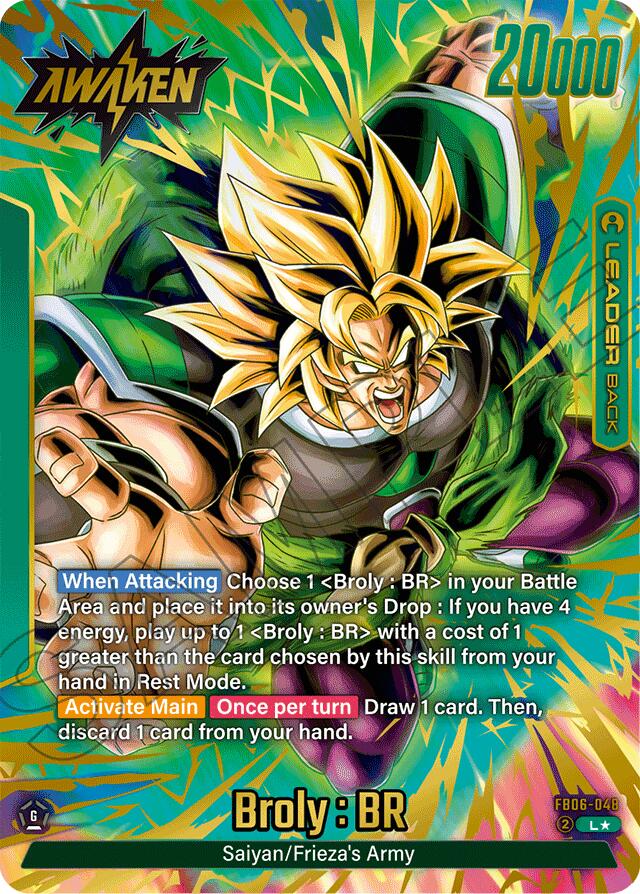 Broly : BR (FB06-048) (Alternate Art) [Rivals Clash] | Devastation Store