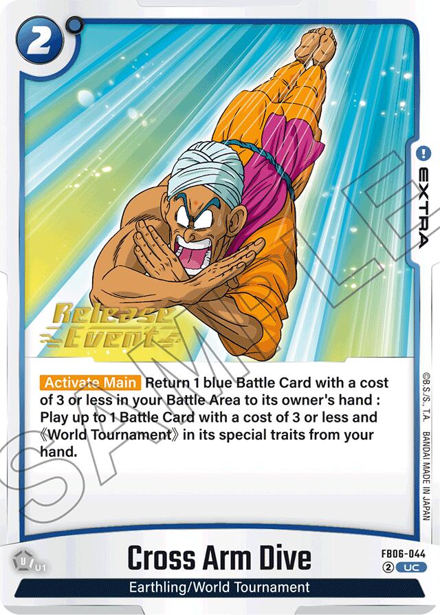 Cross Arm Dive [Rivals Clash Release Event Cards] | Devastation Store
