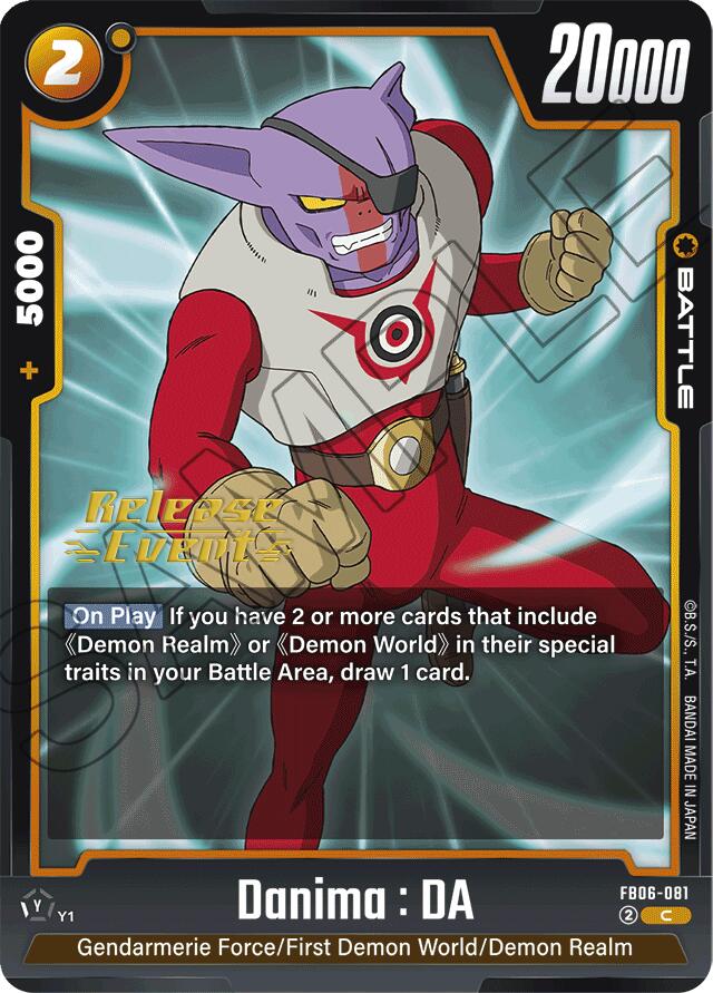 Danima : DA [Rivals Clash Release Event Cards] | Devastation Store