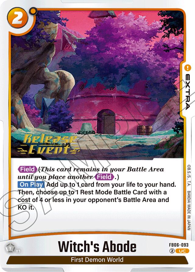 Witch's Abode [Rivals Clash Release Event Cards] | Devastation Store