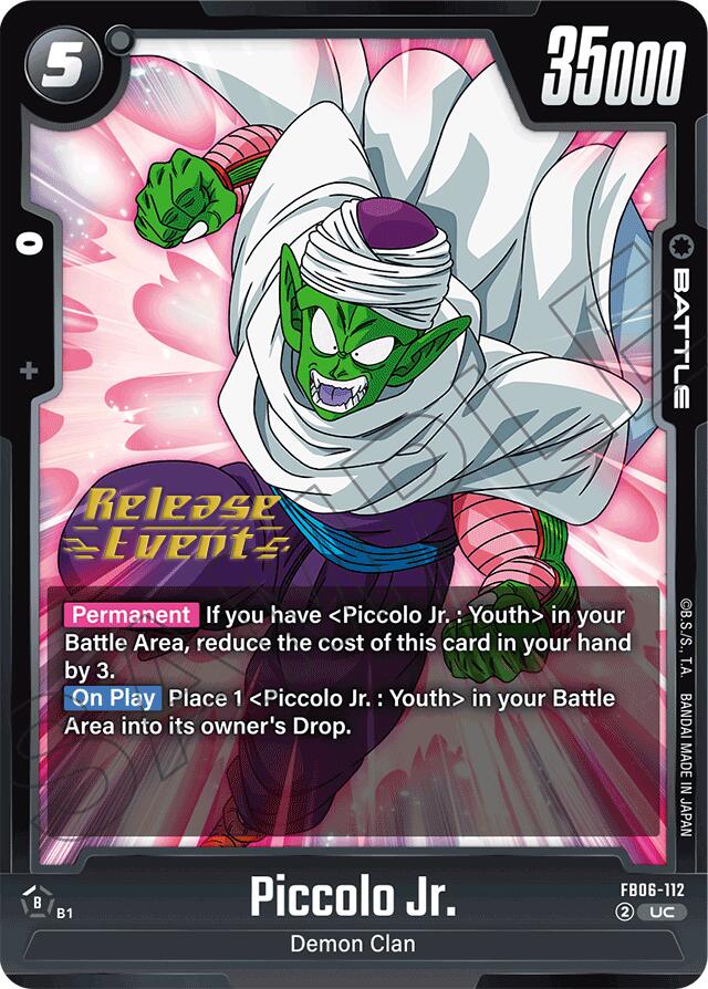 Piccolo Jr. (FB06-112) [Rivals Clash Release Event Cards] | Devastation Store