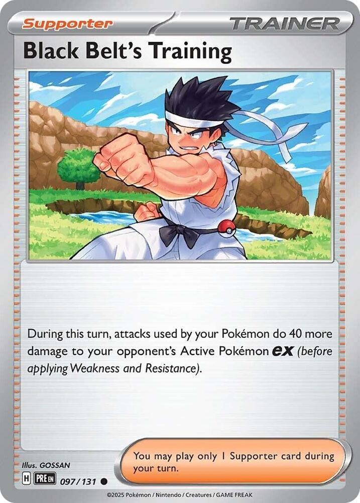 Black Belt's Training (097/131) [Scarlet & Violet: Prismatic Evolutions] | Devastation Store