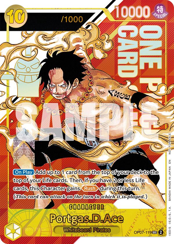 Portgas.D.Ace (Serial Numbered) [One Piece Promotion Cards] | Devastation Store