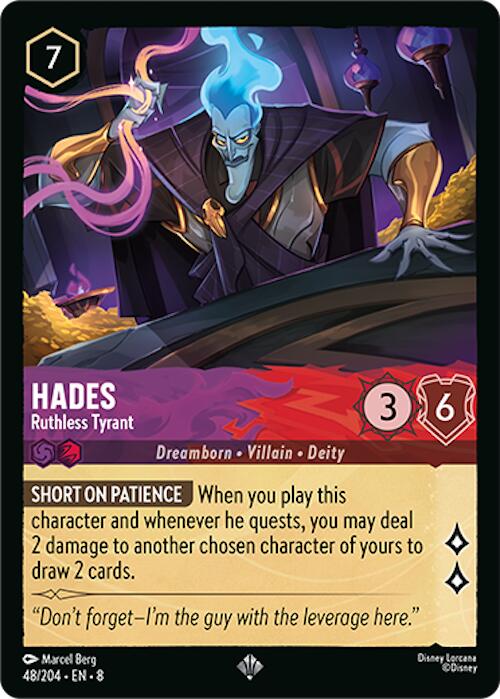 Hades - Ruthless Tyrant (48/204) [Reign of Jafar] | Devastation Store