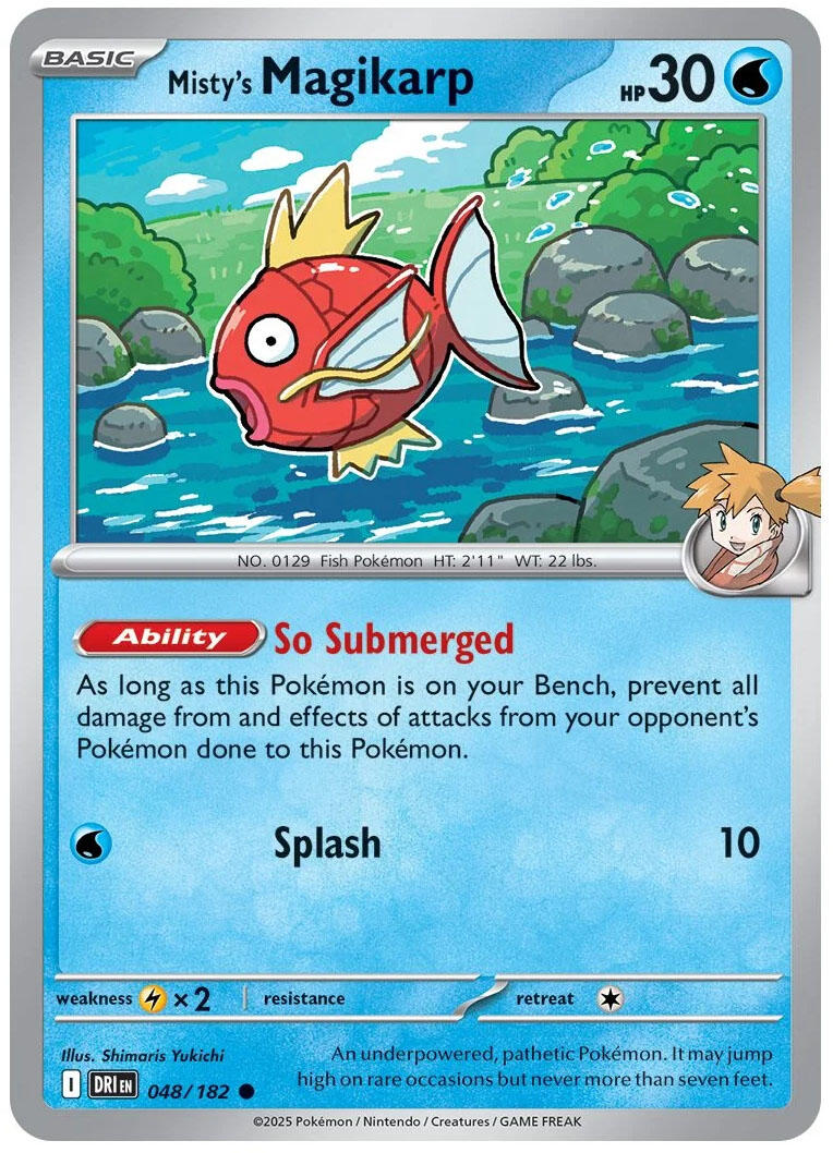 Misty's Magikarp (048/182) [Scarlet & Violet: Destined Rivals] | Devastation Store