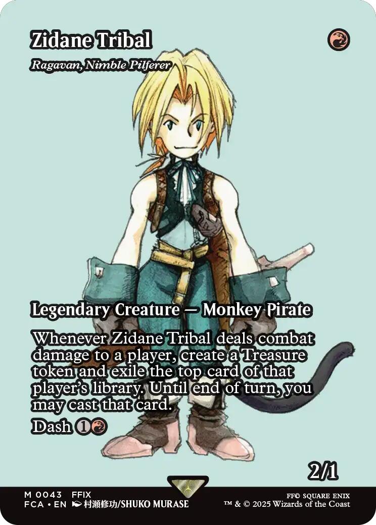 Zidane Tribal - Ragavan, Nimble Pilferer (Showcase) [FINAL FANTASY : Through the Ages] | Devastation Store