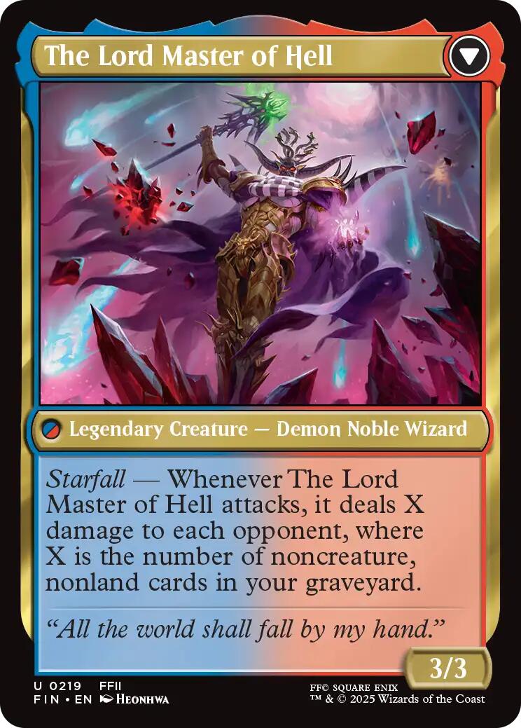 The Emperor of Palamecia // The Lord Master of Hell [FINAL FANTASY] | Devastation Store