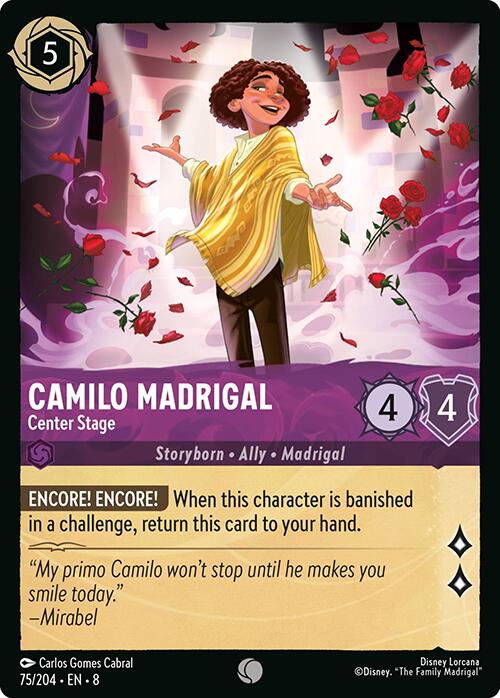 Camilo Madrigal - Center Stage (75/204) [Reign of Jafar] | Devastation Store