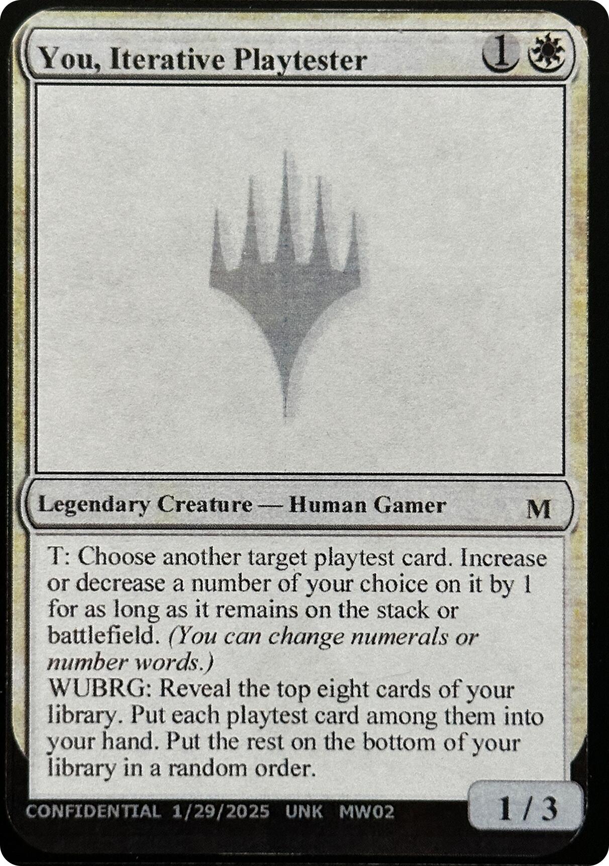 You, Iterative Playtester [Unknown Event] | Devastation Store