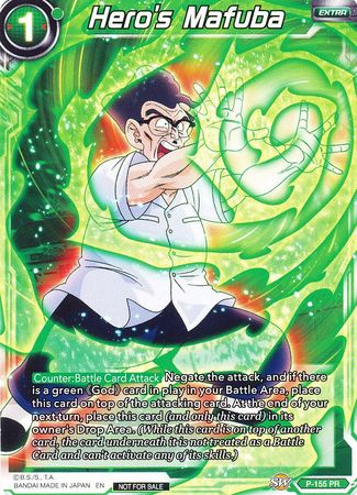 Hero's Mafuba (Power Booster: World Martial Arts Tournament) (P-155) [Promotion Cards] | Devastation Store