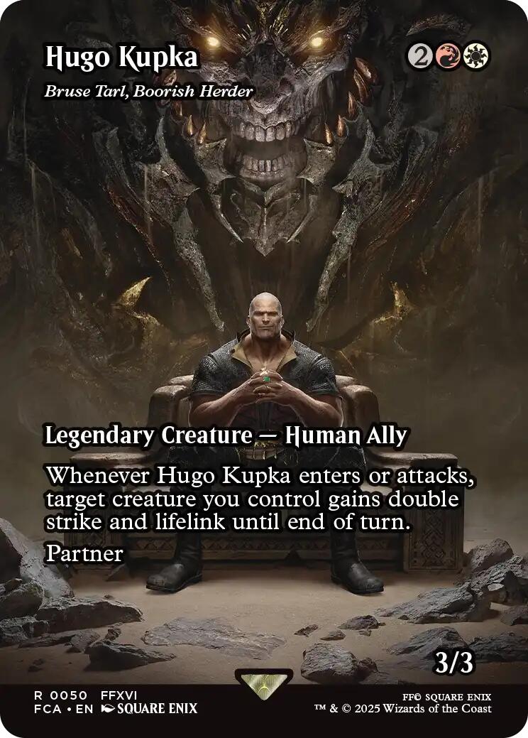 Hugo Kupka - Bruse Tarl, Boorish Herder (Showcase) [FINAL FANTASY : Through the Ages] | Devastation Store