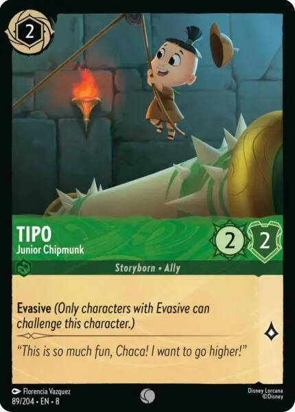 Tipo - Junior Chipmunk (89/204) [Reign of Jafar] | Devastation Store