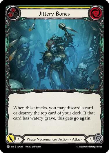 Jittery Bones (Yellow) [SEA069] (High Seas) | Devastation Store