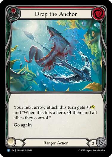 Drop the Anchor [SEA100] (High Seas)  Rainbow Foil | Devastation Store