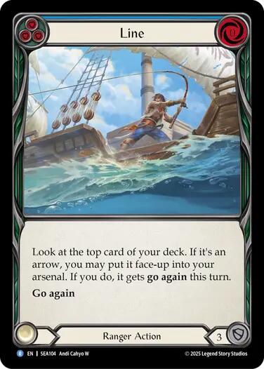 Line [SEA104] (High Seas)  Rainbow Foil | Devastation Store
