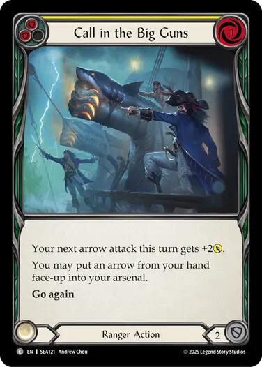 Call in the Big Guns (Yellow) [SEA121] (High Seas) | Devastation Store