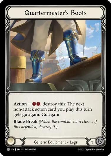 Quartermaster's Boots [SEA185] (High Seas) | Devastation Store