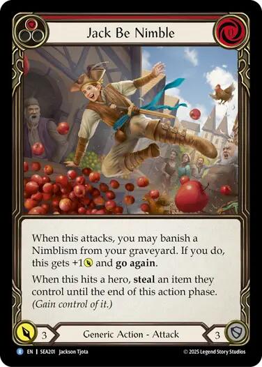Jack Be Nimble [SEA201] (High Seas)  Rainbow Foil | Devastation Store
