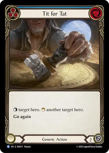 Tit for Tat [SEA211] (High Seas)  Rainbow Foil | Devastation Store