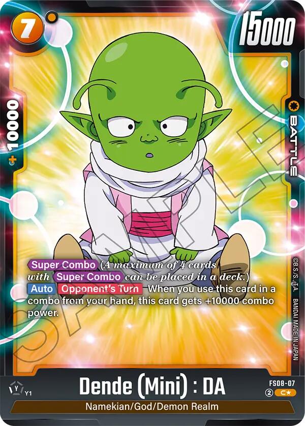 Dende (Mini) : DA (Bonus Pack Alternate Art) [Starter Deck: Vegeta (Mini) Super Saiyan 3] | Devastation Store