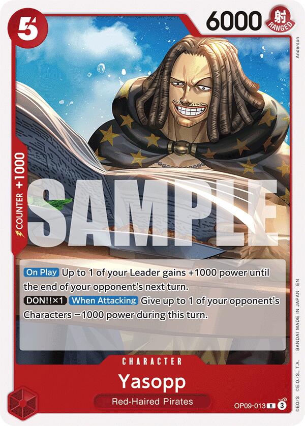 Yasopp (Reprint) [Starter Deck: Red Shanks] | Devastation Store
