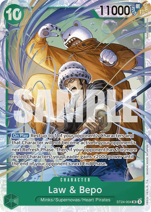 Law & Bepo [Starter Deck: GREEN Jewelry Bonney] | Devastation Store