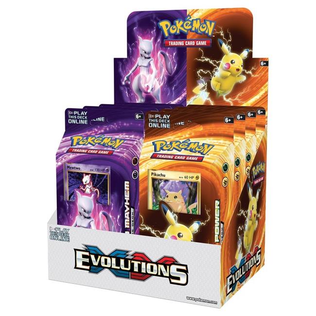 XY: Evolutions - Theme Deck Box Display | Devastation Store