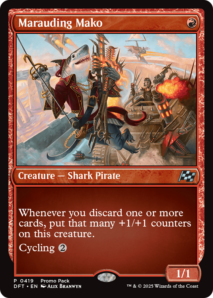 Marauding Mako [Aetherdrift Promos] | Devastation Store