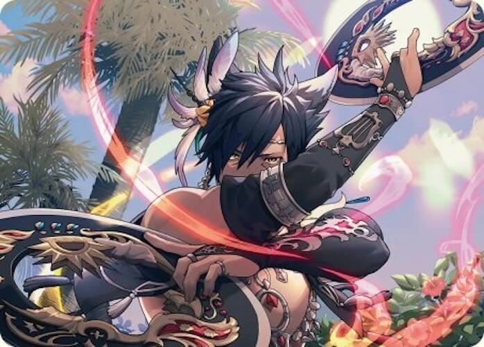 Dancer's Chakrams Art Card [FINAL FANTASY Art Series] | Devastation Store