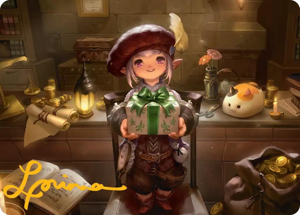 Tataru Taru Art Card (Gold-Stamped Signature) [FINAL FANTASY Art Series] | Devastation Store