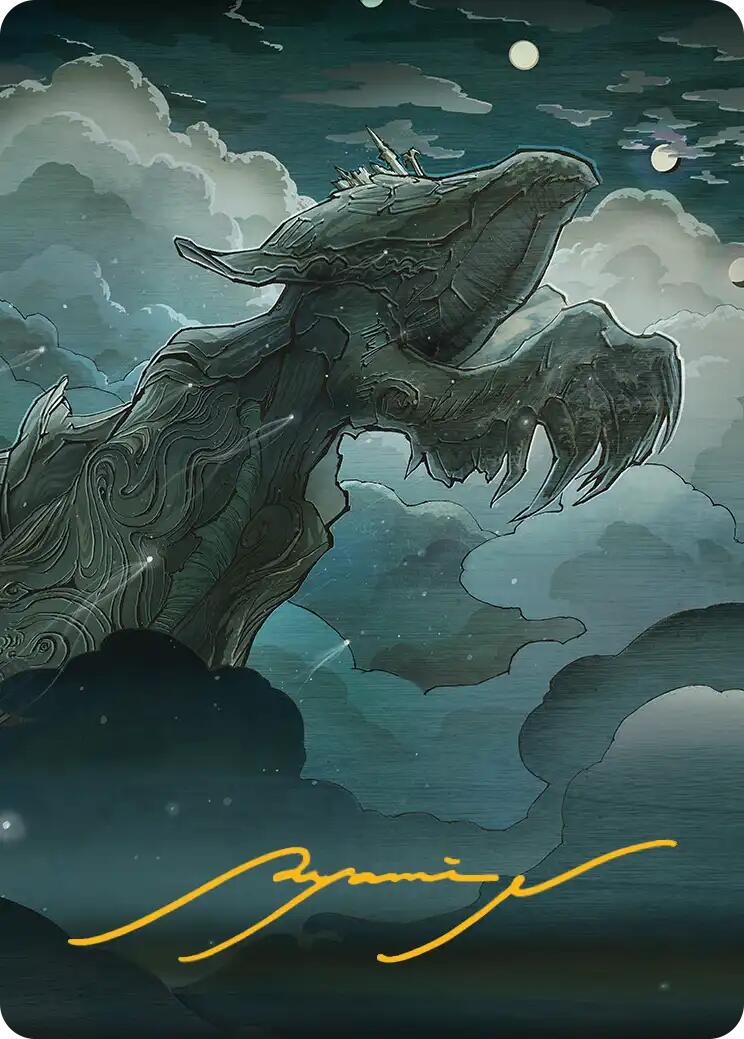 Sin, Spira's Punishment Art Card (Gold-Stamped Signature) [FINAL FANTASY Art Series] | Devastation Store