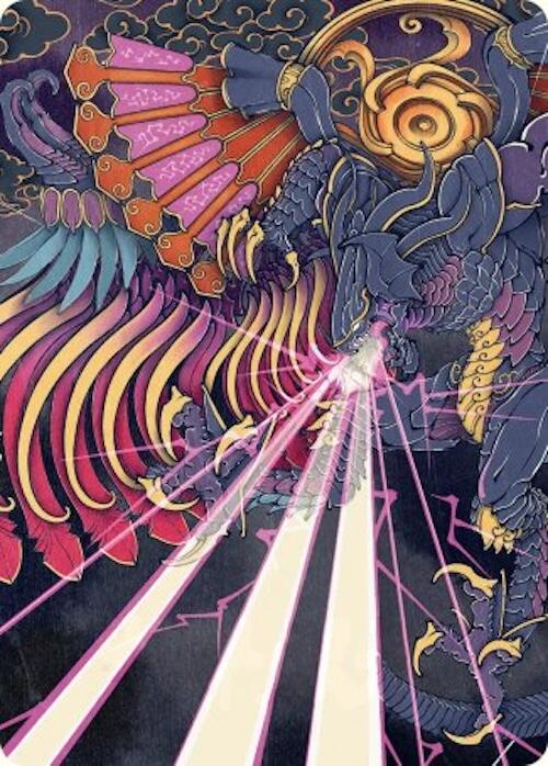 Summon: Bahamut Art Card [FINAL FANTASY Art Series] | Devastation Store