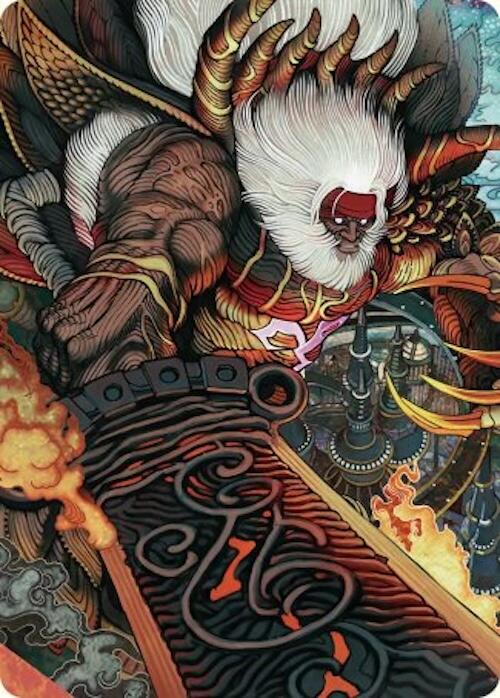 Braska's Final Aeon Art Card [FINAL FANTASY Art Series] | Devastation Store