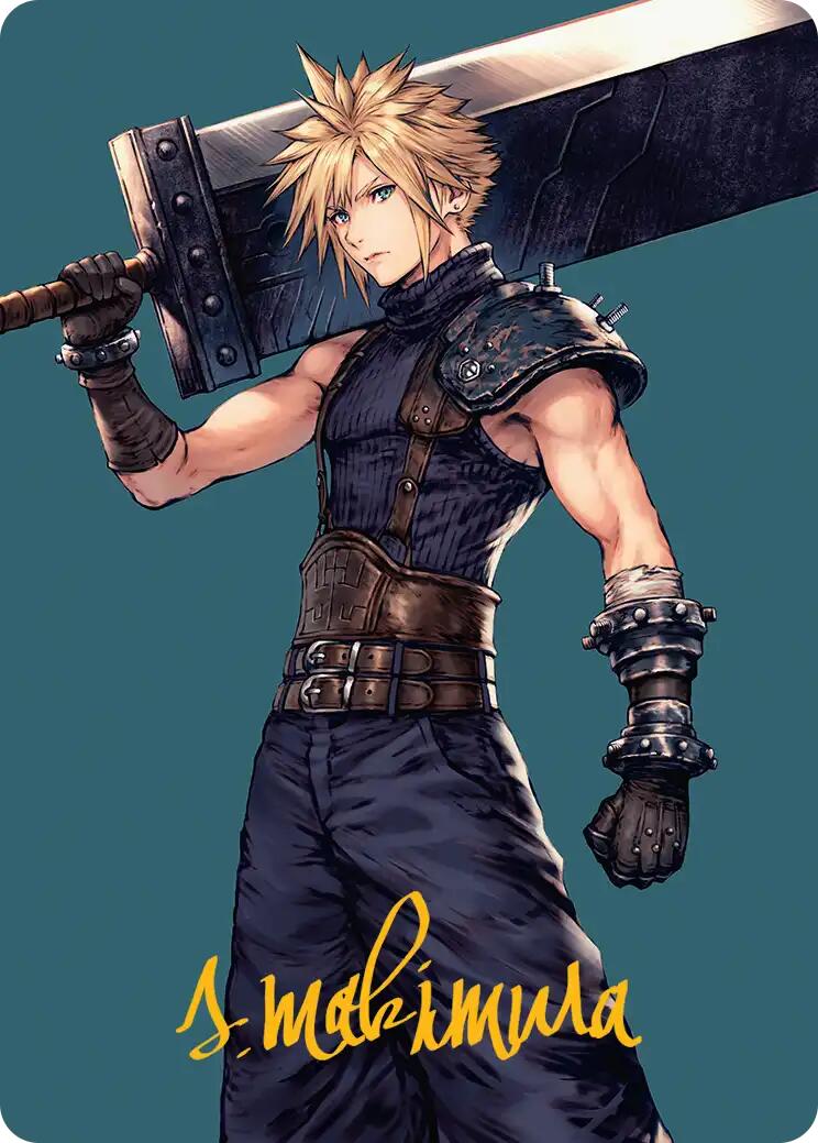 Cloud, Ex-SOLDIER Art Card (Gold-Stamped Signature) [FINAL FANTASY Art Series] | Devastation Store