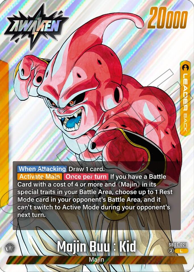 Majin Buu : Evil (SB01-029) [Manga Booster 01] | Devastation Store