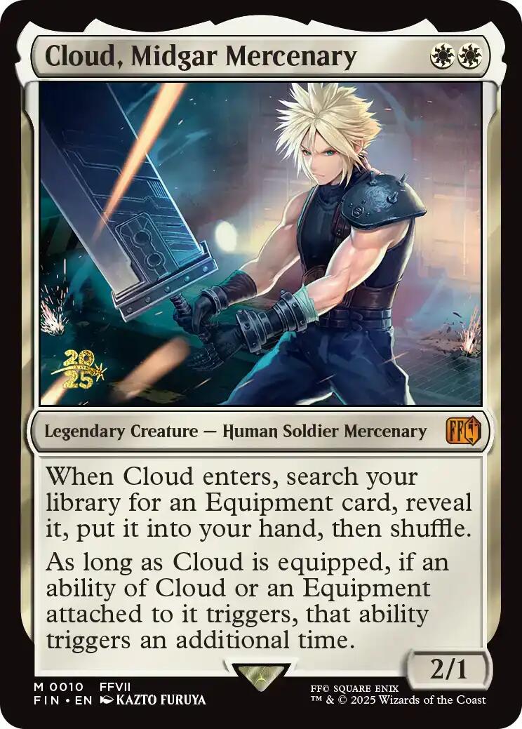 Cloud, Midgar Mercenary [FINAL FANTASY Prerelease Promo] | Devastation Store