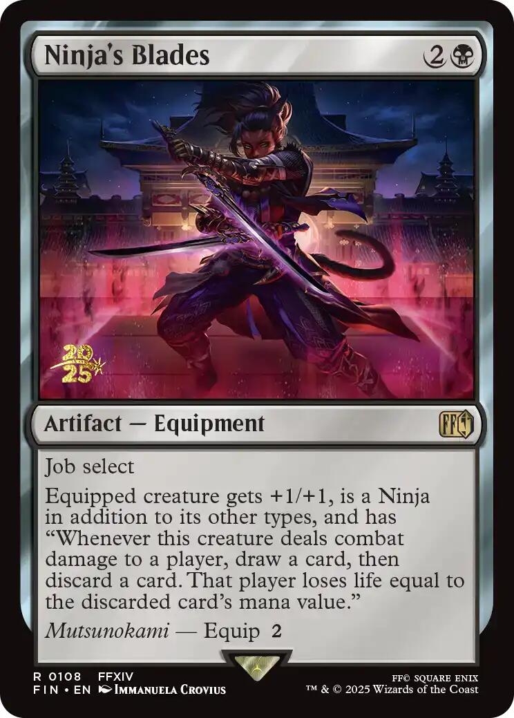 Ninja's Blades [FINAL FANTASY Prerelease Promo] | Devastation Store