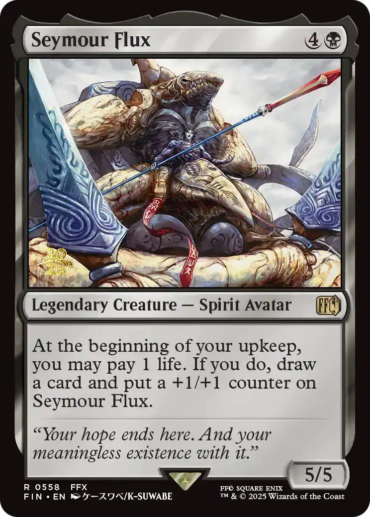 Seymour Flux [FINAL FANTASY Prerelease Promo] | Devastation Store