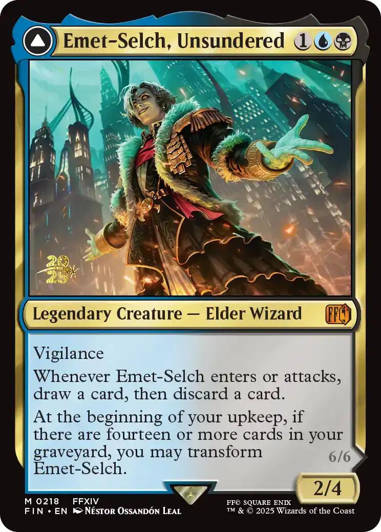Emet-Selch, Unsundered // Hades, Sorcerer of Eld [FINAL FANTASY Prerelease Promo] | Devastation Store