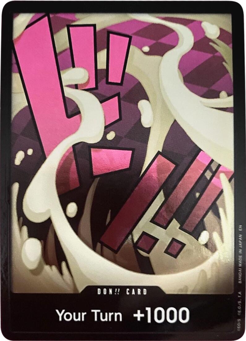 DON!! Card (Katakuri) (Double Pack Set Vol. 7) [A Fist of Divine Speed] | Devastation Store